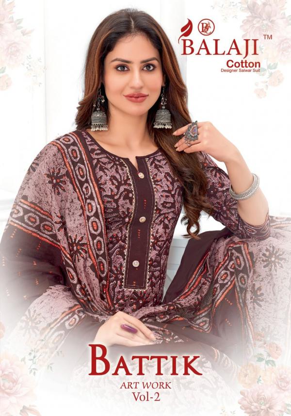 Balaji Art Work Vol-2 Cotton Designer Exclusive Dress Material